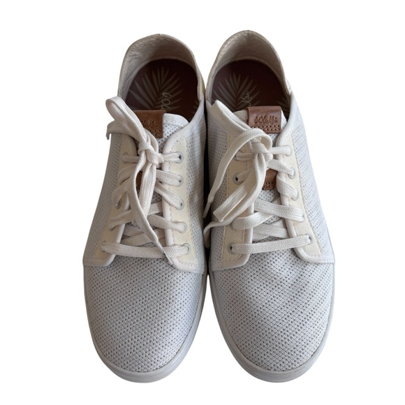 Olukai Pehuea Lī Women’s Lightweight White Sneakers Sz 9.5 - Picture 6 of 11